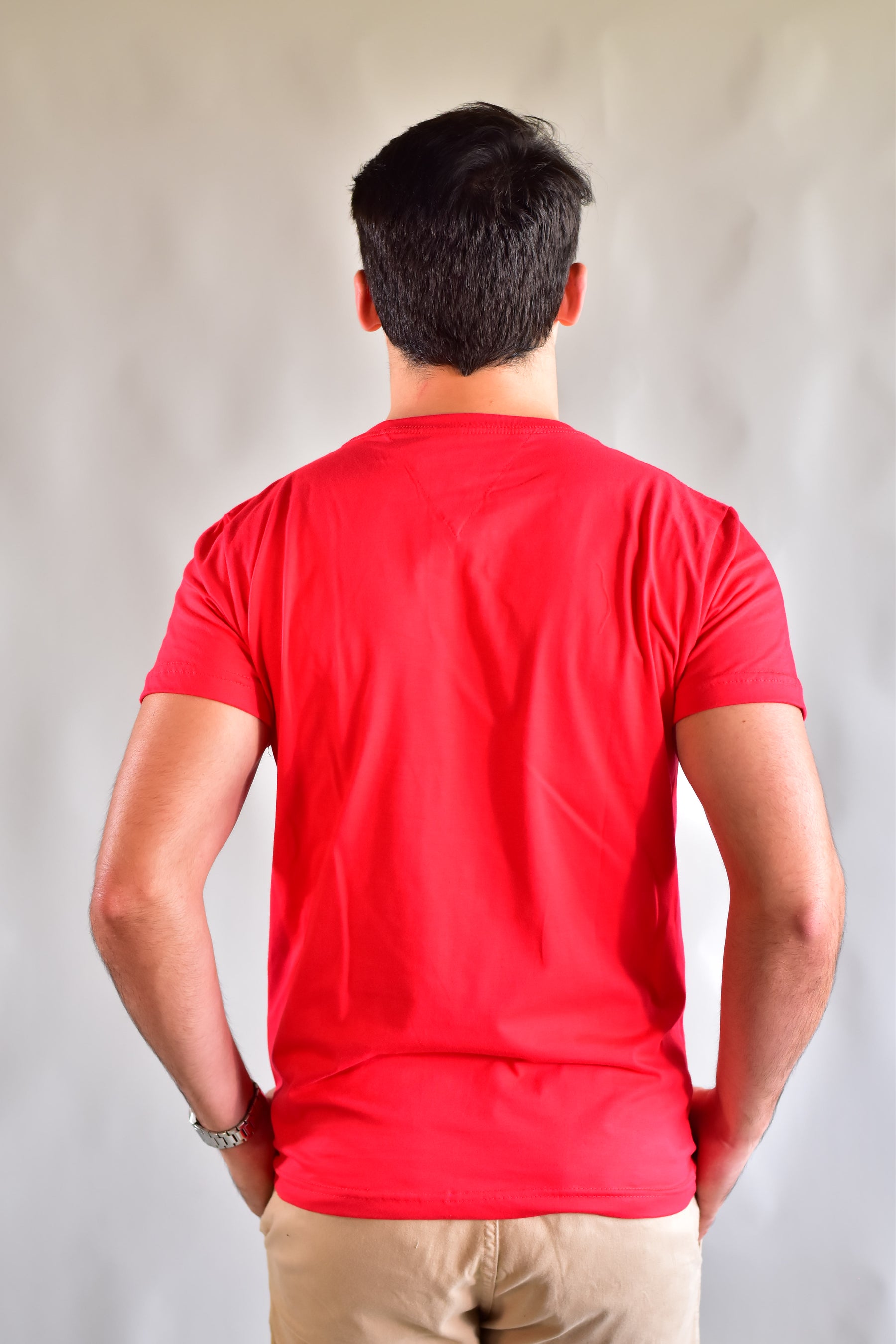 Camiseta TH Masculina Classic Nape - Vermelha
