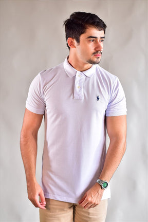 Camisa Gola Polo RL - Branca
