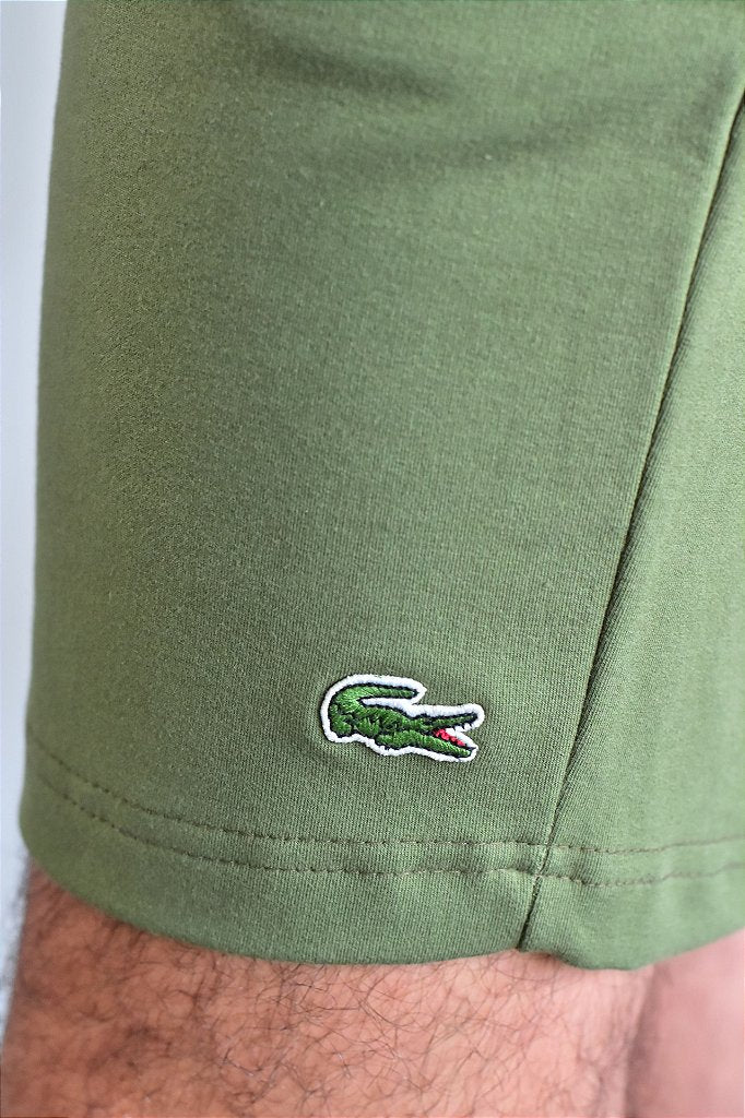 Bermuda Moletom LCT Cordão - Verde Musgo