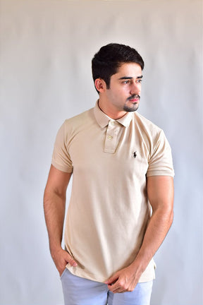 Camisa Gola Polo RL - Cáqui