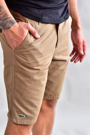 Bermuda Masculina Regular Fit LCT - Cáqui