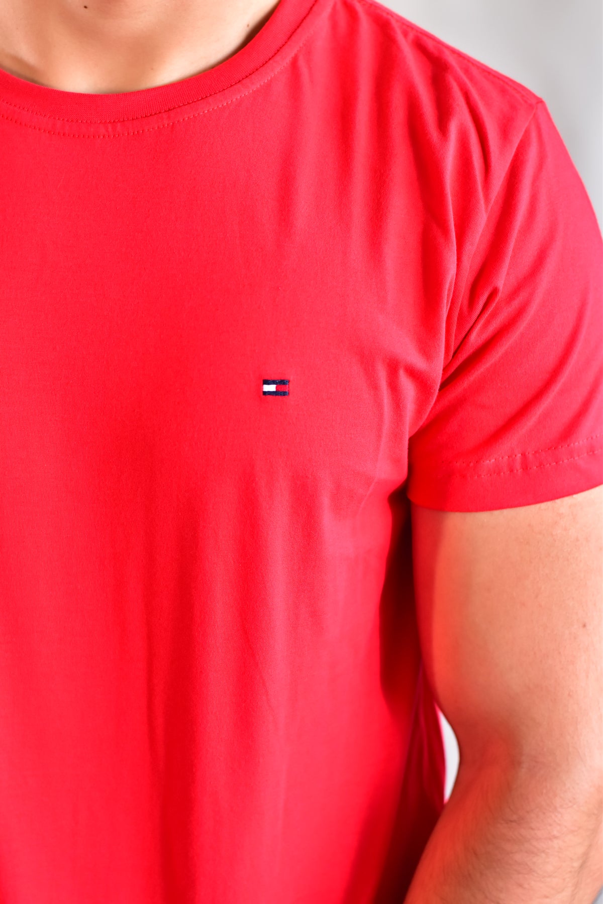 Camiseta TH Masculina Classic Nape - Vermelha