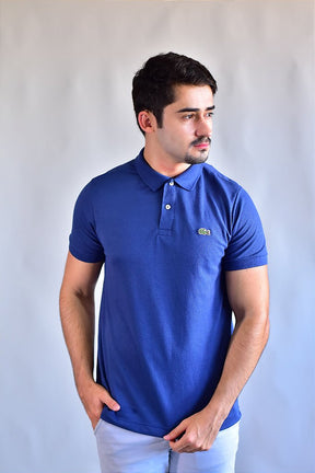 Camisa Gola Polo Masculina LCT – Azul Acero