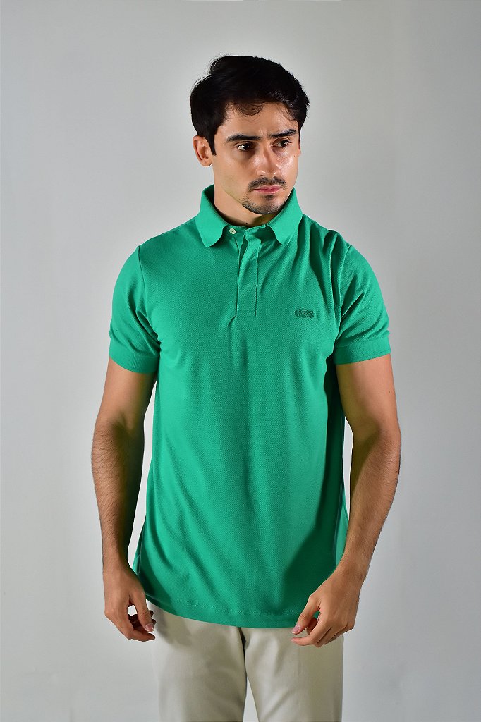 Camisa Gola Polo LCT Paris - Verde Bandeira