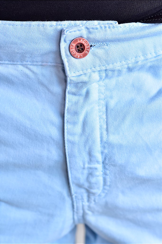 Bermuda Masculina Regular Fit LCT - Azul Bebê