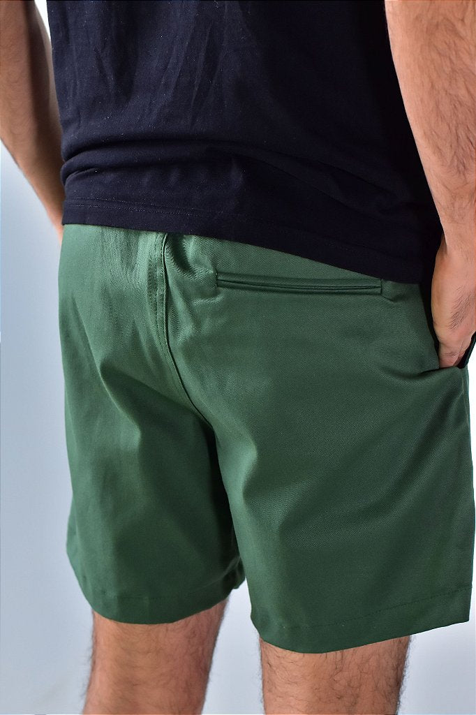 Short Sarja Masculino TH - Verde Musgo