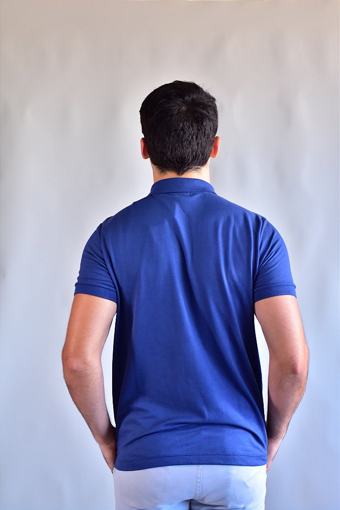 Camisa Gola Polo Masculina LCT – Azul Acero