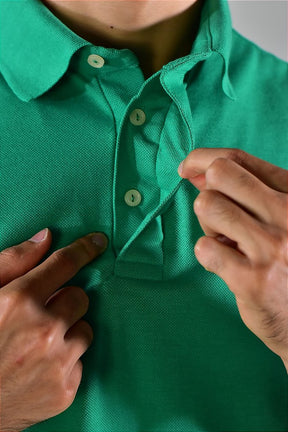 Camisa Gola Polo LCT Paris - Verde Bandeira