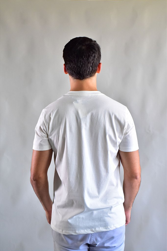 Camiseta Masculina RL – Off White