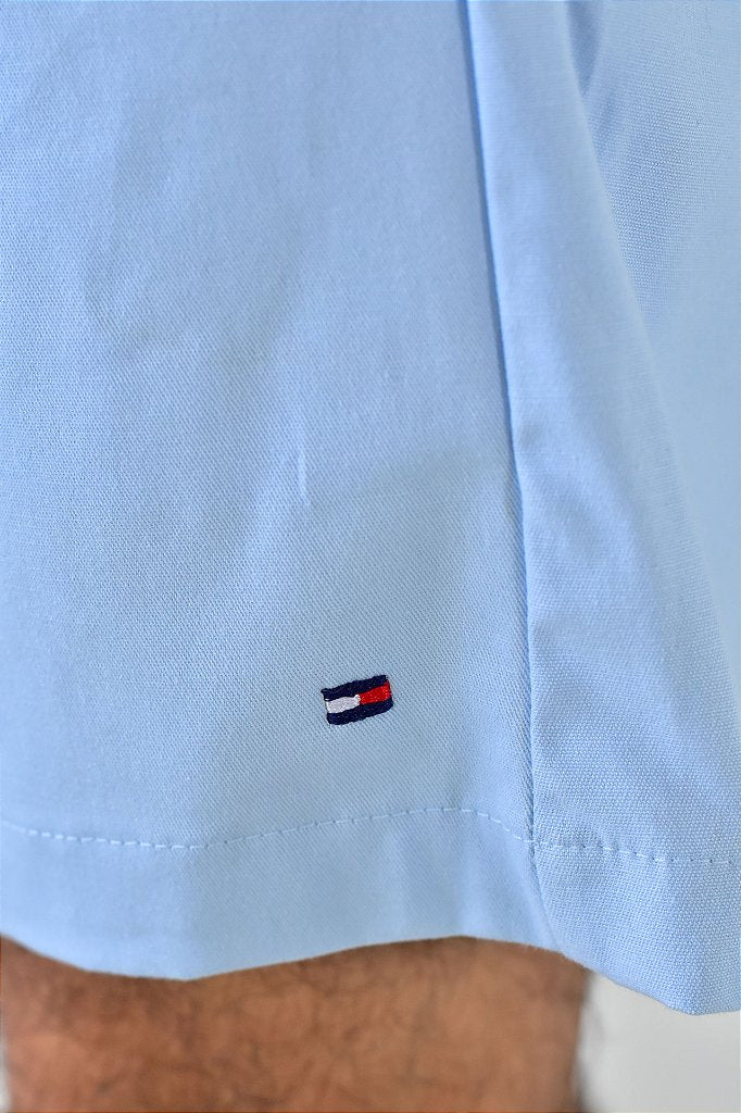 Short Sarja Masculino TH - Azul Bebê