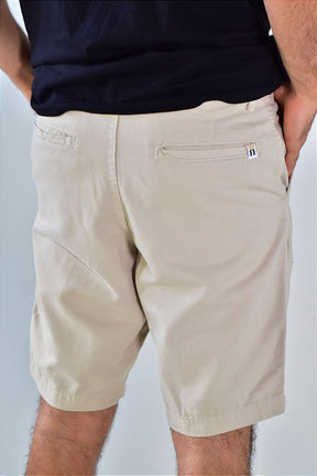 Bermuda Masculina Sarja Nobre Men - Creme