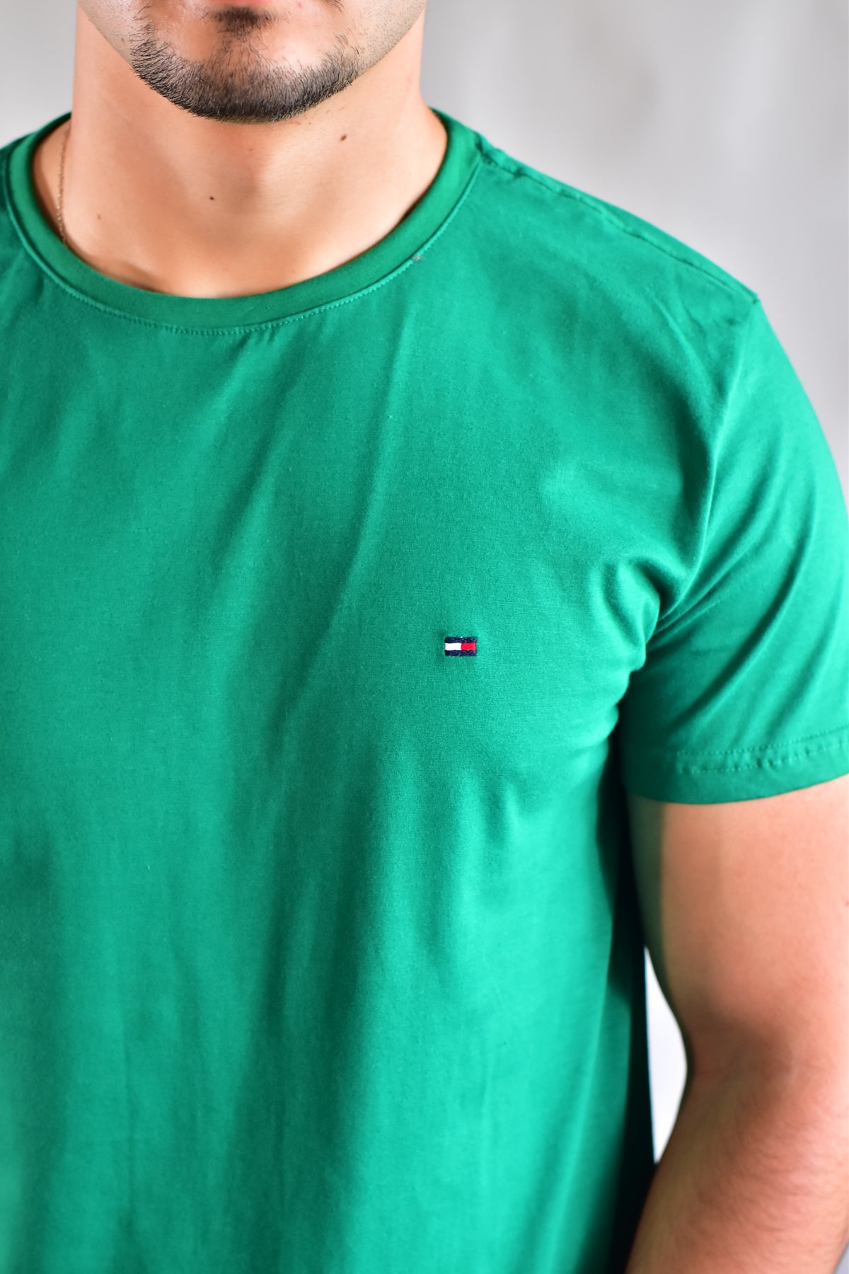 Camiseta TH Masculina Classic Nape - Verde Bandeira