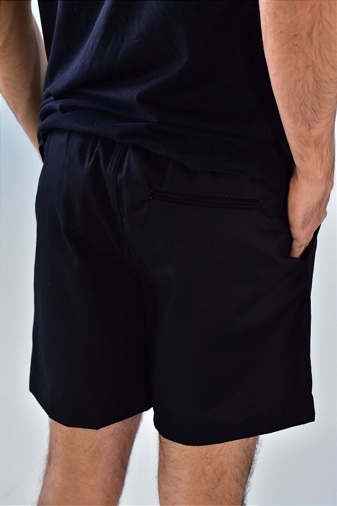 Short Sarja Masculino TH - Preto