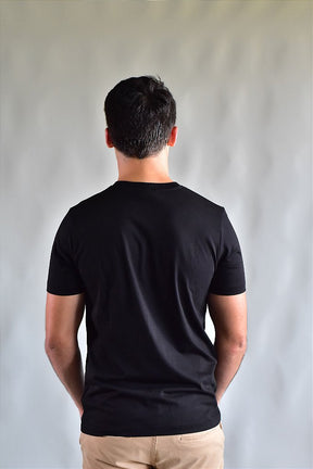 Camiseta Boss Brindle Print Logo - Preta