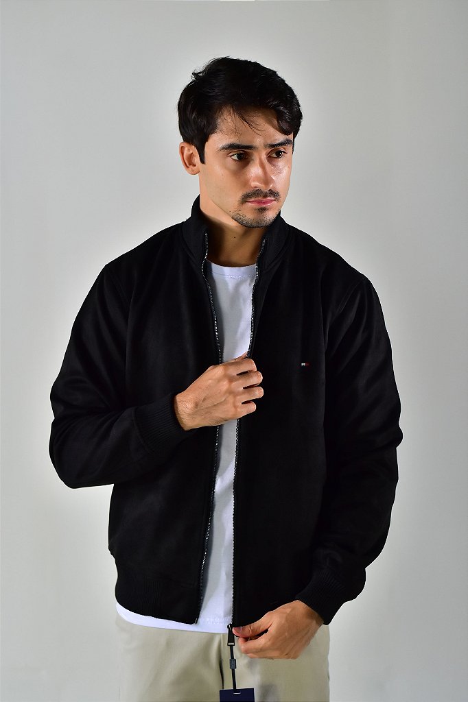 Jaqueta Suede  TH - Preta