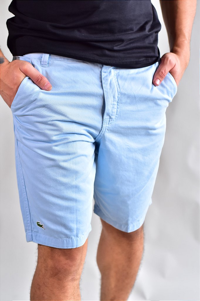 Bermuda Masculina Regular Fit LCT - Azul Bebê