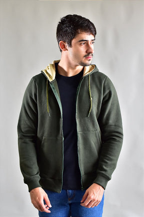 Moletom Masculino RL Hood - Verde Musgo