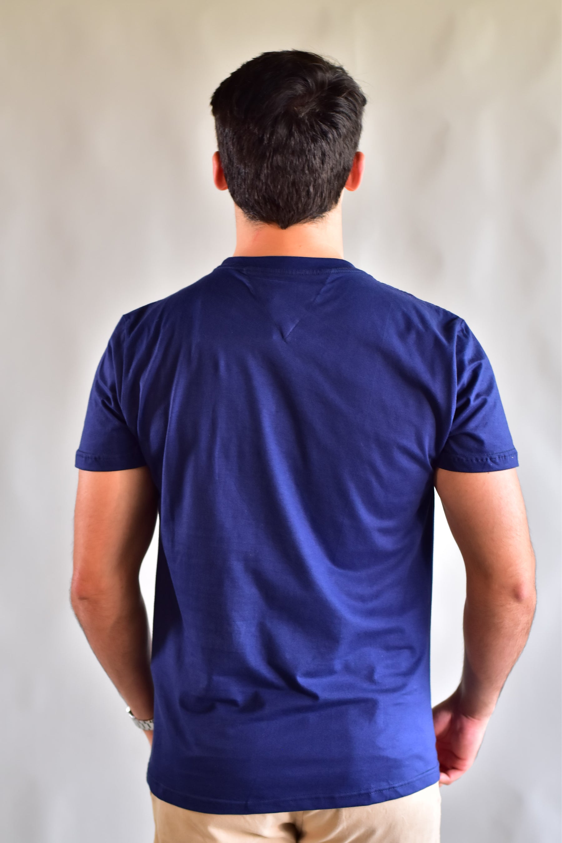 Camiseta TH Masculina Classic Nape - Azul Marinho