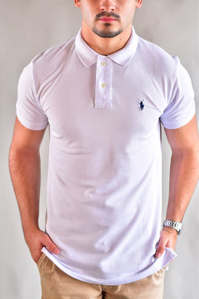 Camisa Gola Polo RL - Branca
