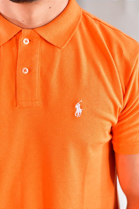 Camisa Gola Polo RL - Laranja