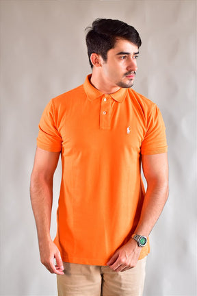 Camisa Gola Polo RL - Laranja