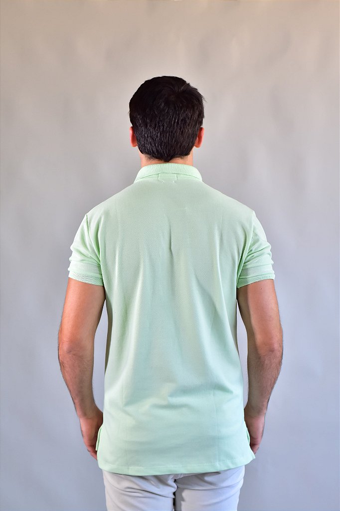 Camisa Gola Polo RL - Verde Menta