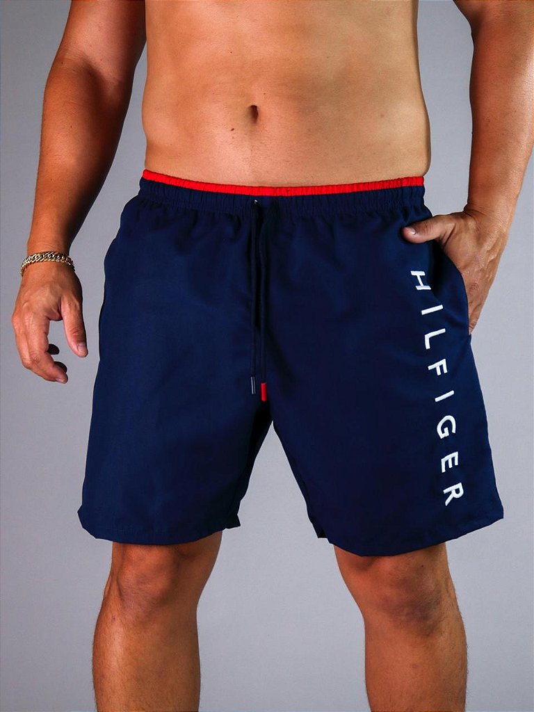 Short Beach TH Hilfiger - Azul Marinho