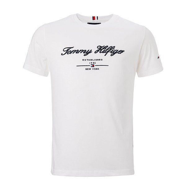 Camiseta TH Tommy Established 1985 NY - Branca