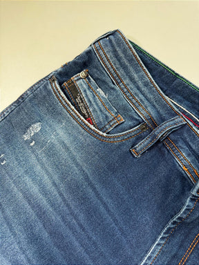 Calça Jeans DSL - Blue Jeans Destroyed
