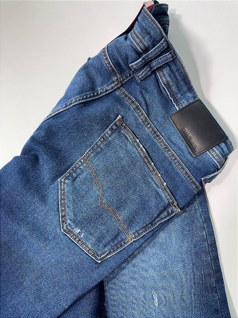 Calça Jeans DSL - Blue Jeans Destroyed