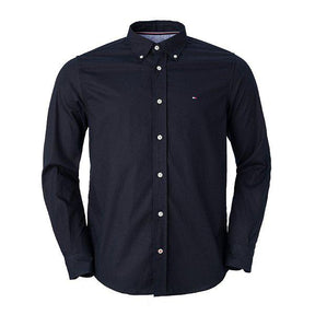 Camisa Social Lisa Manga Longa TH - Preta